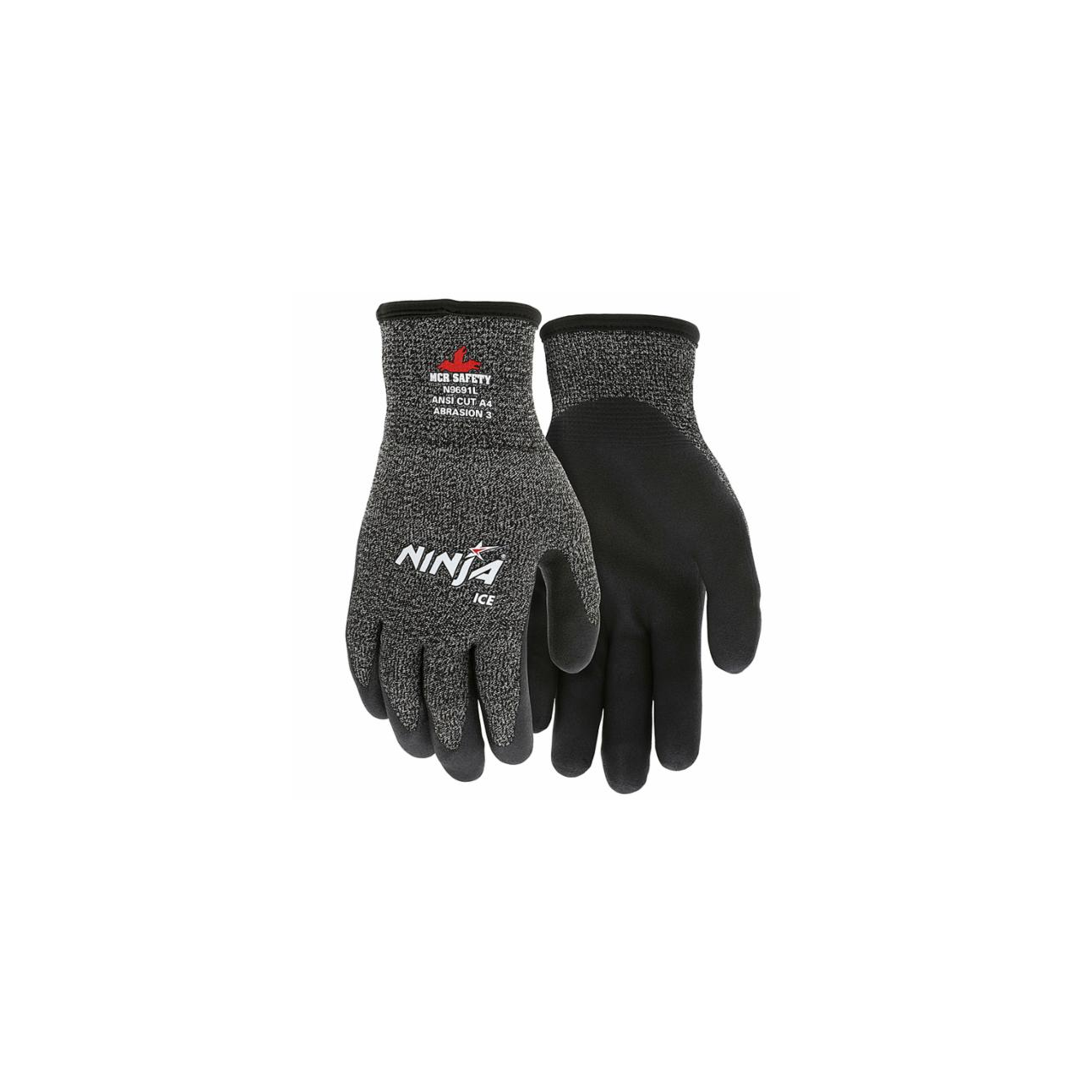 MCR Safety Ninja® Insulated Cut Resistant A4 Work Gloves | DiVal Safety ...