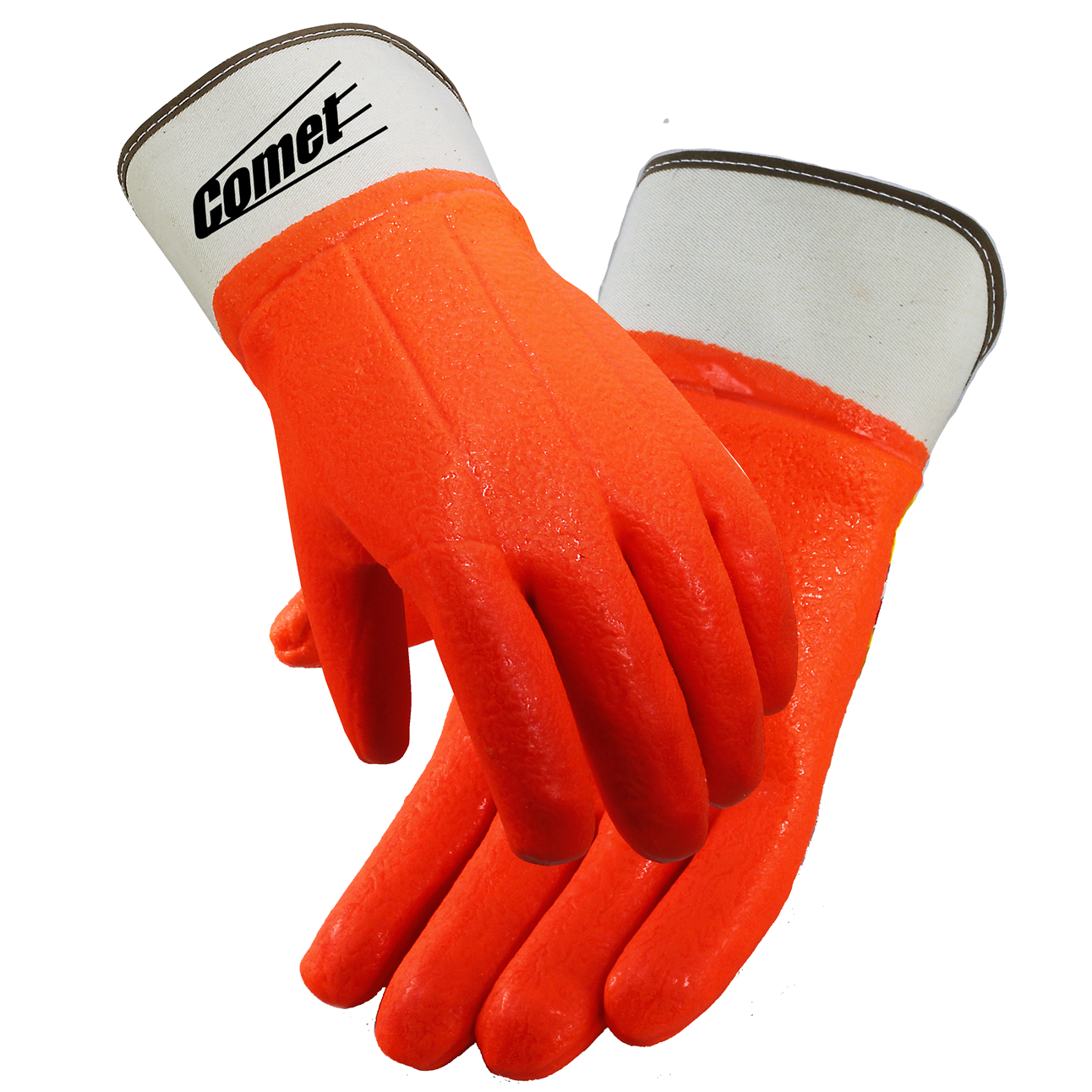 Comet® Insulated PVC Coated Gloves, Safety Cuff | DiVal Safety Equipment