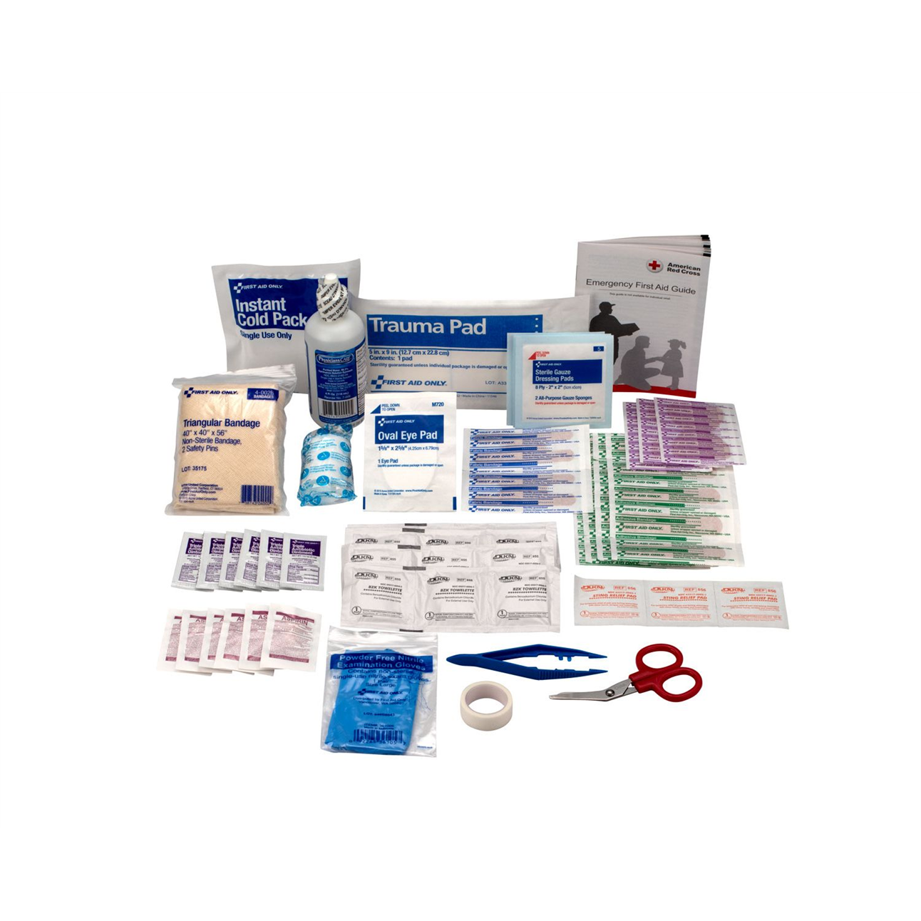 First Aid Only® 223-Refill 25 Person First Aid Kit Refill | DiVal ...
