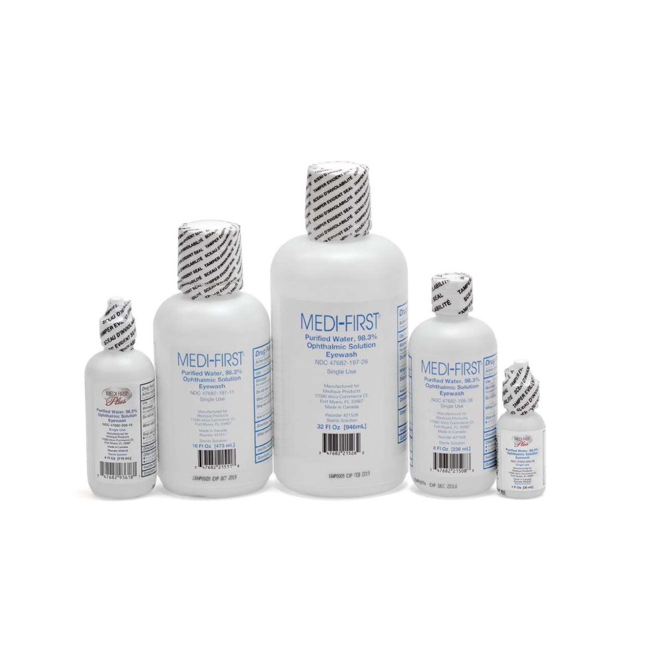 Medique® First Aid Eye Wash, 4 oz | DiVal Safety Equipment