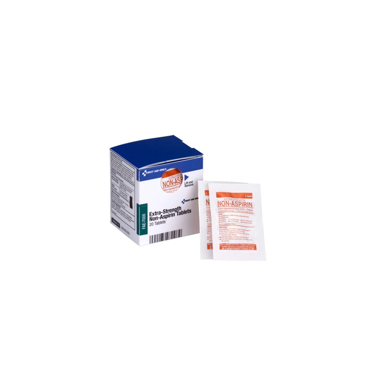 First Aid Only® SmartCompliance Extra Strength Non-Aspirin Refill ...