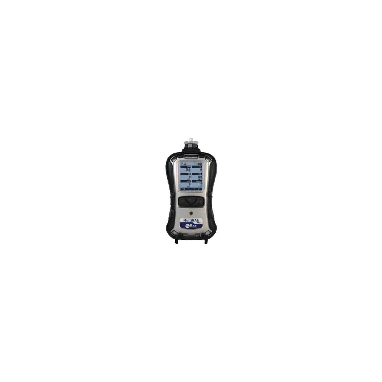 MultiRAE Pro-Pumped Gas Monitor(10.6 eV PID/LEL/H2S/CO/O2) w/ Battery ...