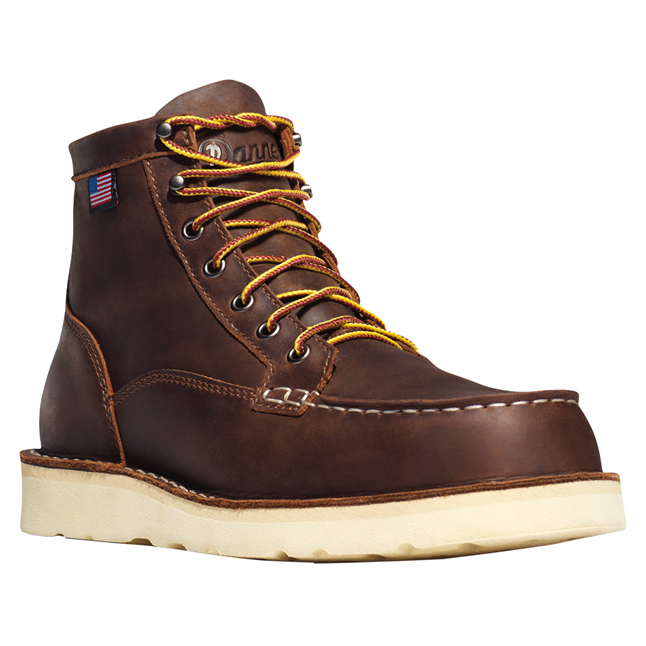 Danner Men's 6" Bull Run Moc Steel Toe Work Boot