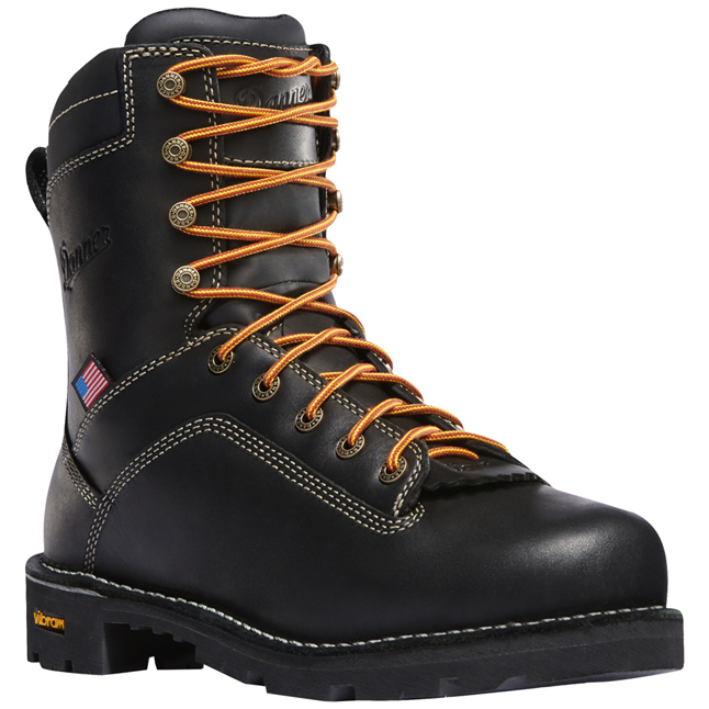 Danner Men's 8" Quarry USA Waterproof Alloy Toe Work Boot