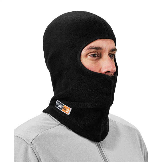 Ergodyne N-Ferno® FR CAT 2 Modacrylic Blend Balaclava Face Mask, 10.6 cal/cm2