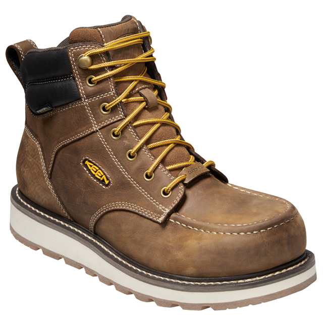 KEEN Men's 6" Cincinnati Waterproof Carbon-Fiber Toe Boot