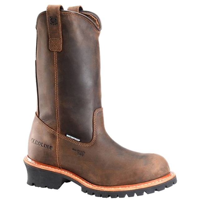 Carolina Men's 12" Well X Ranch Wellington Logger Waterproof Composite Toe Boot