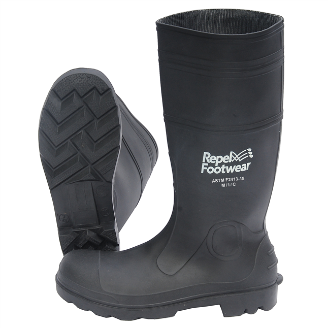 Repel Footwear™ Economy 15" PVC Boot with Steel Toe