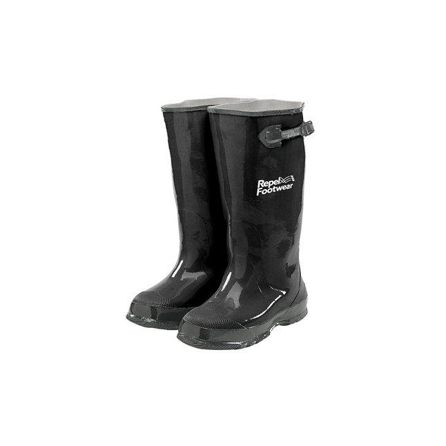 Repel Footwear™ Over-the-Shoe Rubber Slush Boots, Black