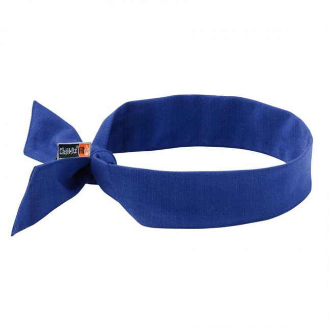 Ergodyne Chill-Its® FR CAT 1 Cooling Bandana Headband w/ Tie Closure