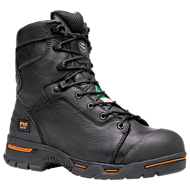 Timberland PRO® Men's 8" Insulated Endurance Waterproof Puncture Resistant Steel Toe Boot