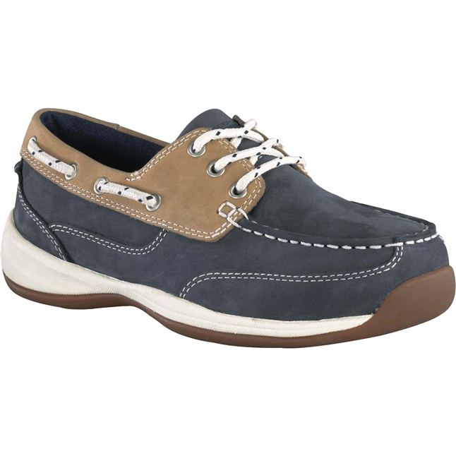 Rockport Women's Sailing Club ESD Steel Toe Shoe