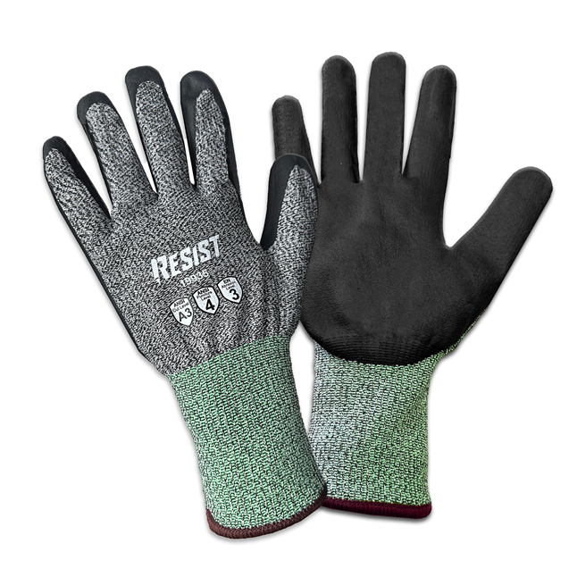 RESIST™ 15 Gauge A3 Cut Resistant Foam Nitrile Palm Coated with Touchscreen Ability