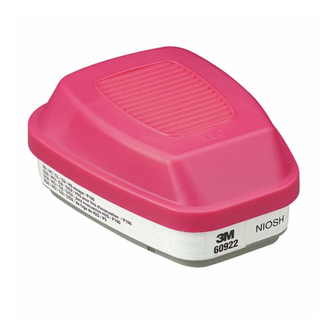 3M™ Acid Gas 60922 P100 Cartridge