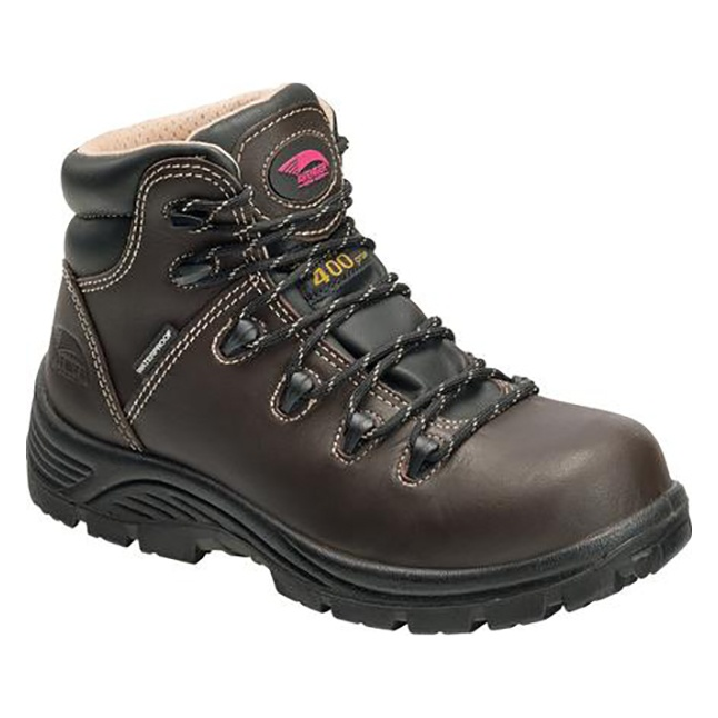 Avenger Women's 6" Insulated Framer Waterproof Puncture Resistant Composite Toe Boot