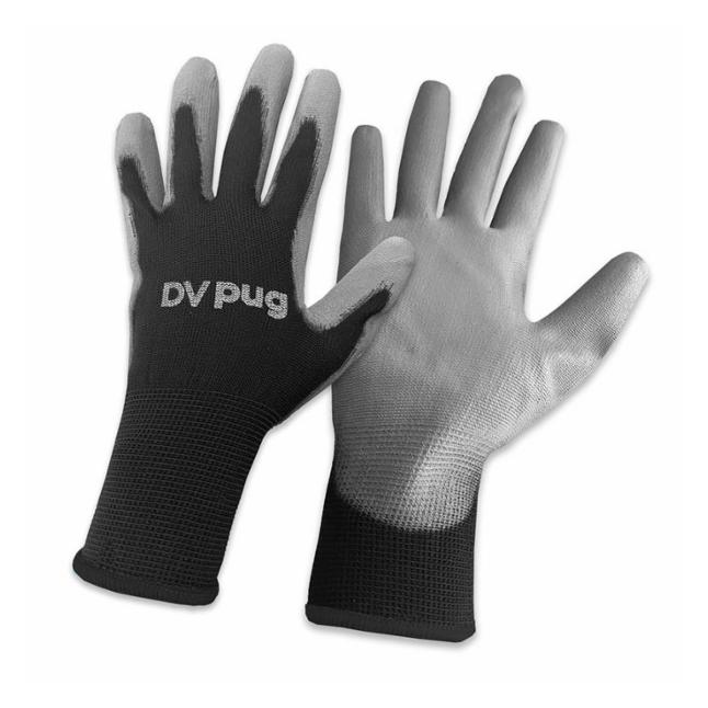 DiVal Economy Grade Polyurethane (PU) Palm Coated Gloves