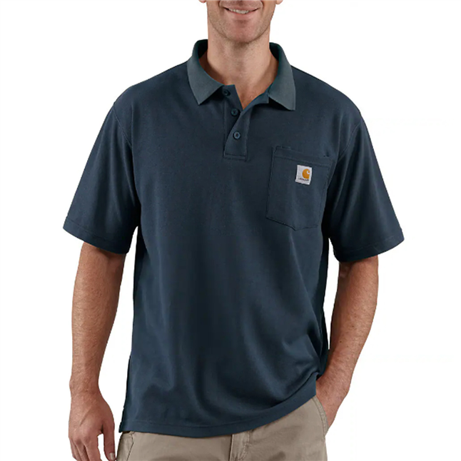 Carhartt K570 Loose Fit Midweight Short-Sleeve Pocket Polo