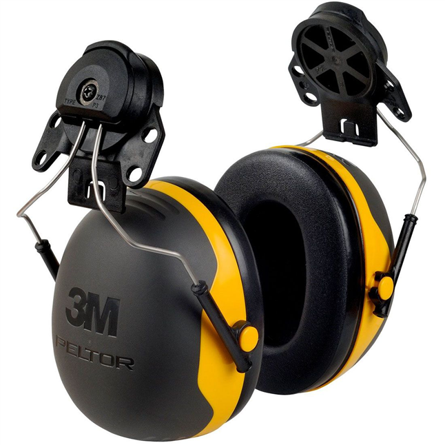 3M™ Peltor™ X-Series Cap-Mounted Earmuffs, 24dB