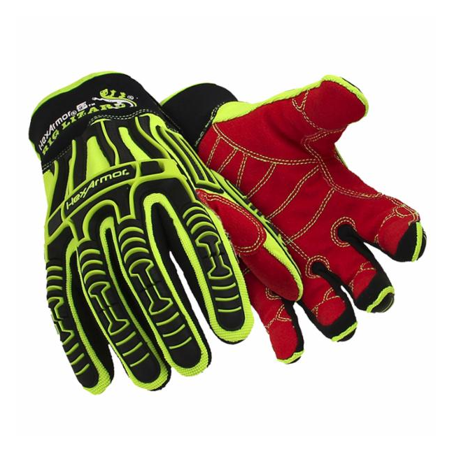 HexArmor® Rig Lizard® 2021 Cut Resistant Mechanics Gloves with SlipFit® Cuff & TP-X® Palm, Cut Level 3