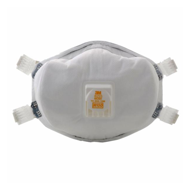 3M PARTICULATE RESPIRATOR 8233, N100