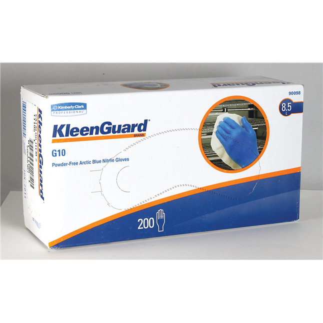 Kimberly Clark KleenGuard G10 PF gloves, Arctic Blue