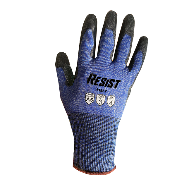 Galeton RESIST® ANSI A5 Cut, Polyurethane, 18 gauge Knit Glove