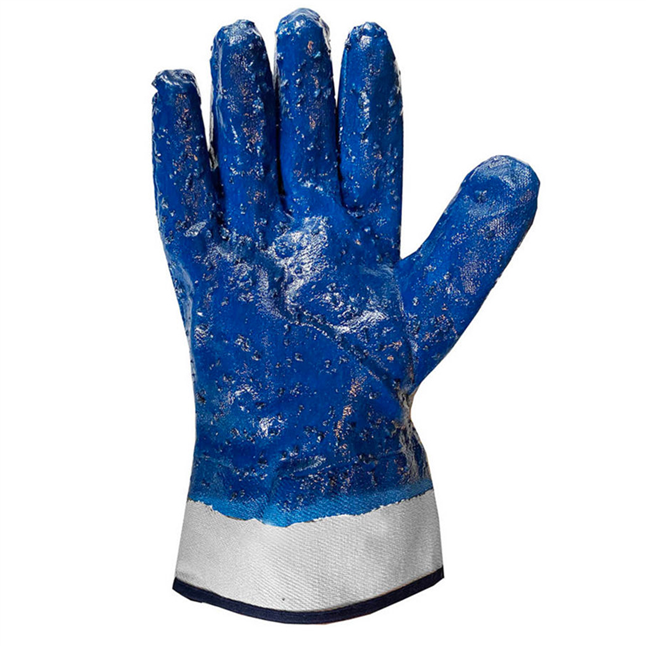 新しい Rough Nitrile Steel™ Blue Coated DiVal | Cuff Safety Gloves, Gloves