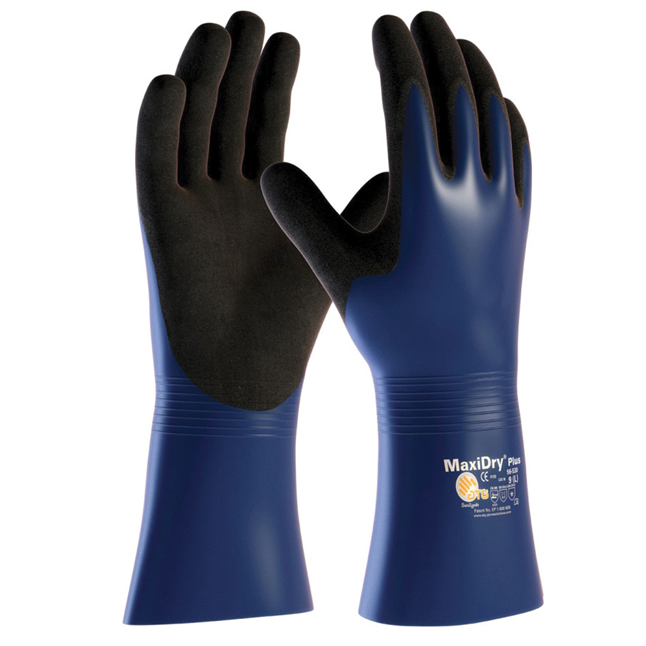 PIP ATG® MaxiDry® Plus™ Gloves, Gauntlet Cuff