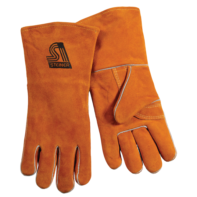 Steiner® Standard Shoulder Split Cowhide Stick Welding Gloves