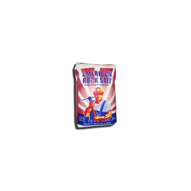 Rock Salt Ice Melter, 50 lb Bag