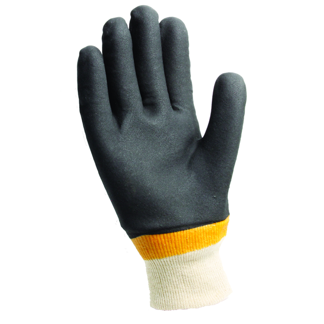Viper® Double Coated PVC Gloves, Knit Wrist | DiVal Safety