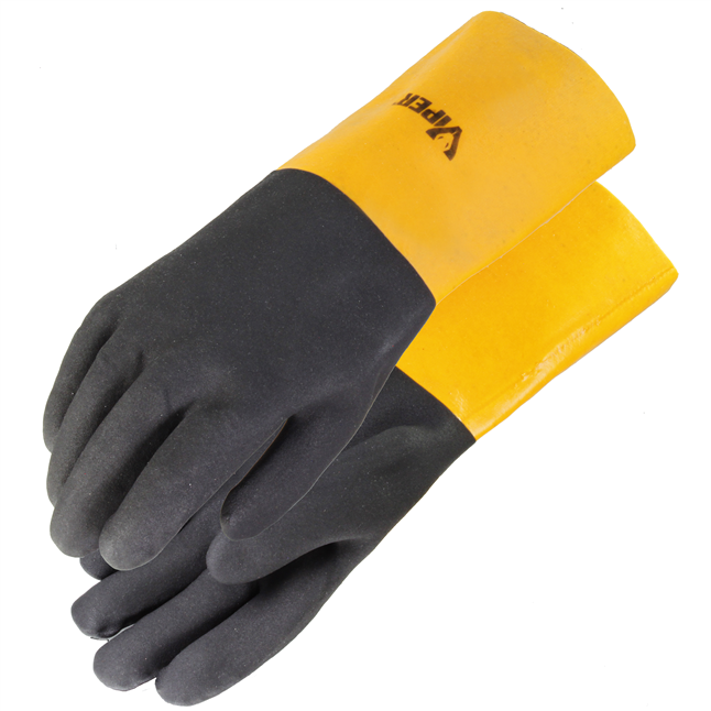 Viper® Double Coated PVC Gloves, 14 Inch