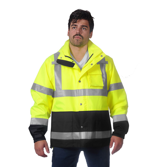 Illuminator™ Class 3 Hooded & Waterproof 300 Denier Parka