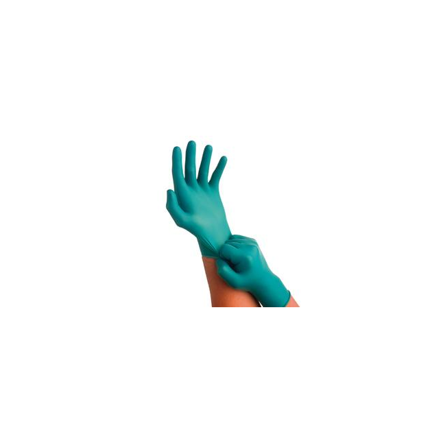 TouchTuff® 92-500 Powdered 5 mil Disposable Nitrile Gloves, 100/Box