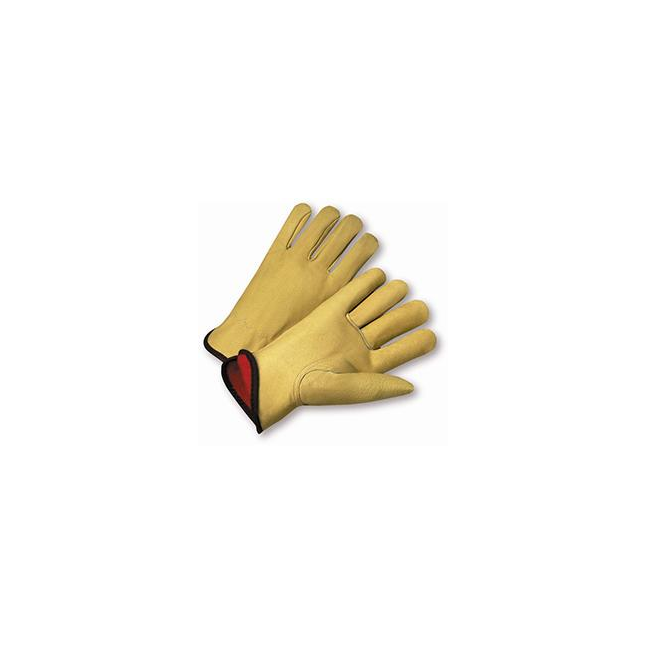 Pigskin Leather Flannel Lined Driver Gloves