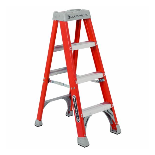 Louisville™ Type 1A Fiberglass Step Ladder, 300 lb Capacity