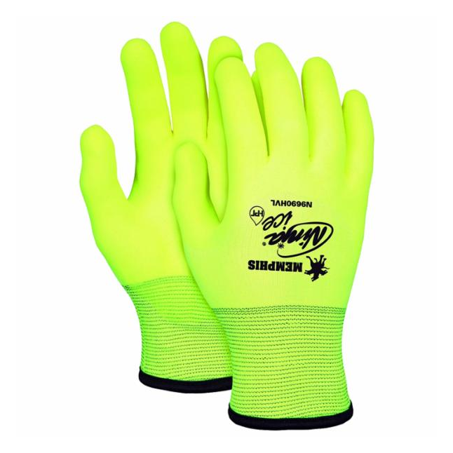 Ninja® Ice Insulated Gloves 15 Gauge Nylon with Acrylic Terry Interior Over The Knuckle Coated with HPT
