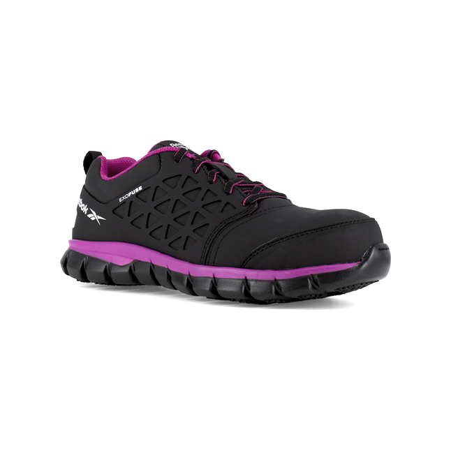 Reebok Women's Sublite Cushion Athletic Composite Toe Sneaker