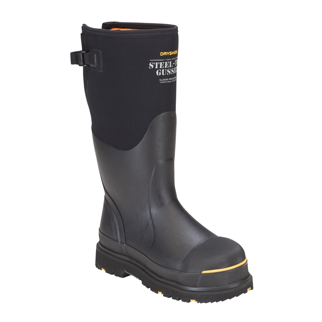 Dryshod Steel-Toe Adjustable Gusset Work Boot
