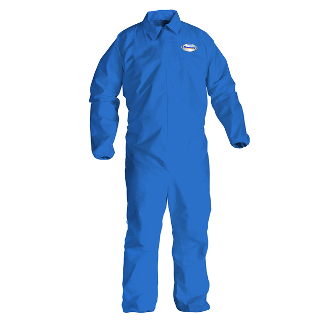 KC A60  Disposable Coverall w/ Zipper Front, Elastic Back, Wrists & Ankles