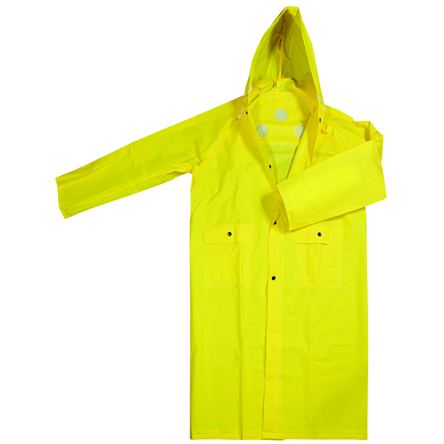 Repel Rainwear™ mm EVA 48 Inch Raincoat DiVal Safety Equipment