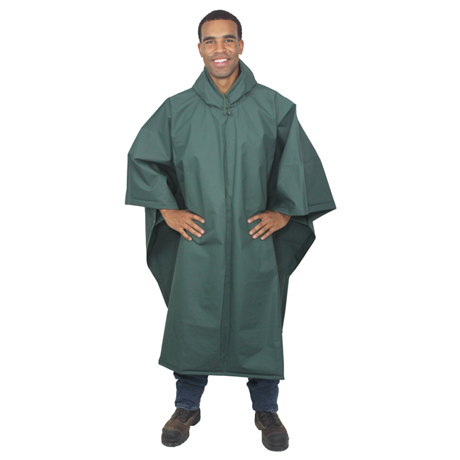 Repel Rainwear XL Tall .22mm EVA Poncho DiVal Safety Equipment