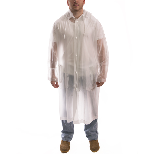 Tingley C61210 Tuff-Enuff™ .20mm 48" Clear Rain Coat