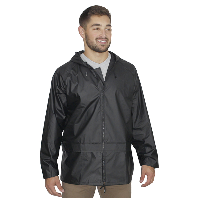 Repel Rainwear™ 0.20mm Nylon & PVC Rain Jacket | DiVal