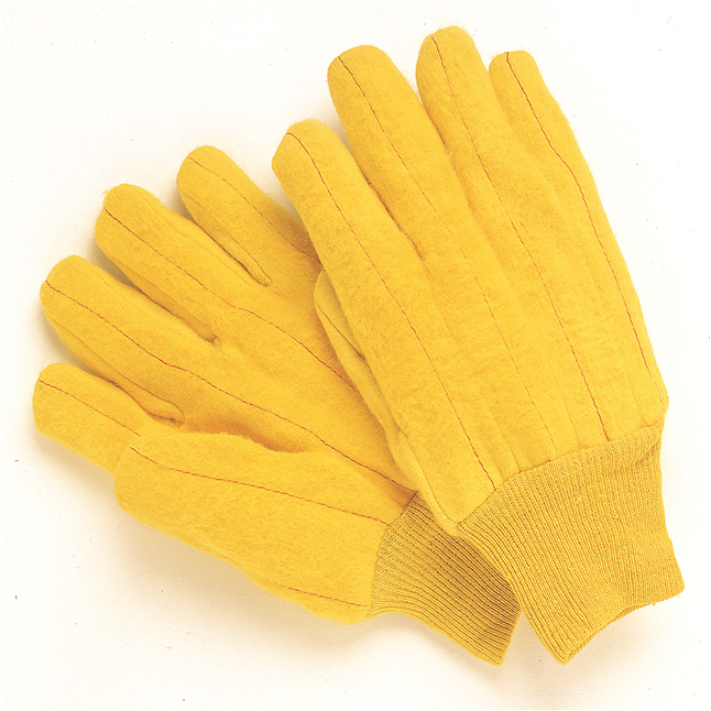 Gold Cotton Chore Gloves