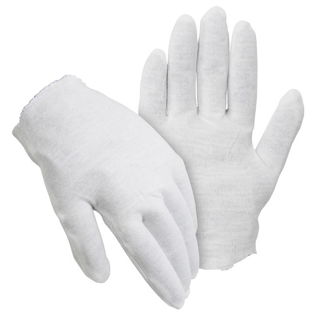 Cotton Inspection Gloves, Ladies' Heavyweight