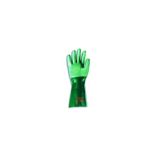 Scorpio® 14" Fully Coated Neoprene Gloves, Gauntlet Cuff, Rough Finish, Green