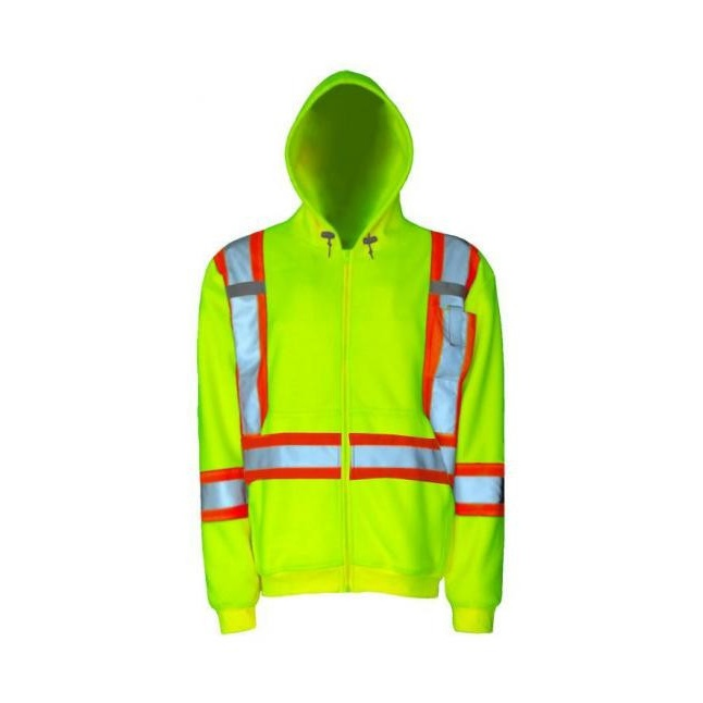 Viking® Hi-Viz X-Back Safety Fleece Hoodie