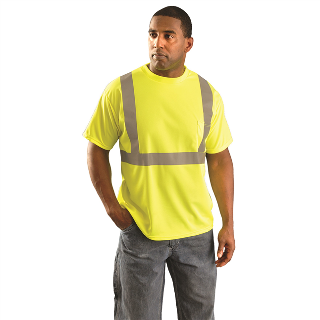 Occunomix® Class 2 Wicking Birdseye Hi-Viz T-Shirt