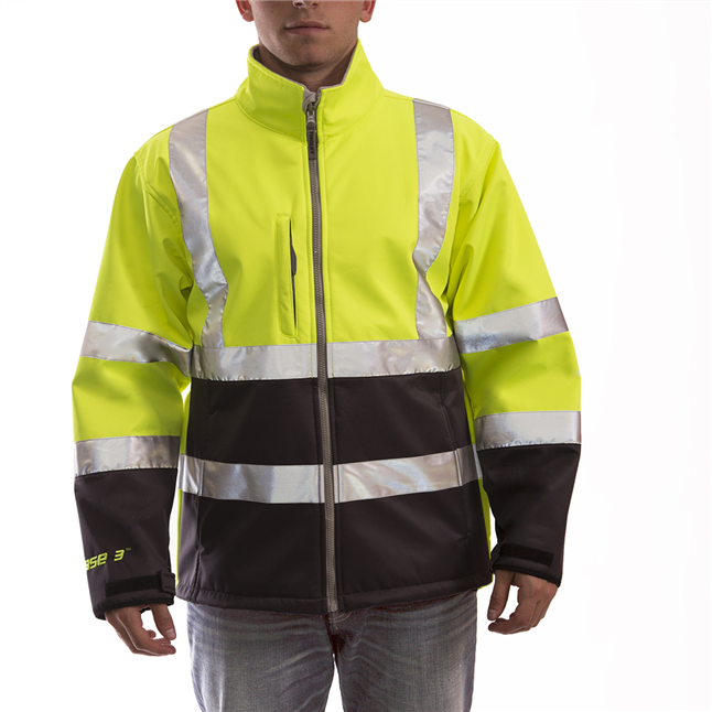 Tingley J25022 Phase 3™ 5.5 oz Soft Shell, Fleece Lined Class 3 Jacket